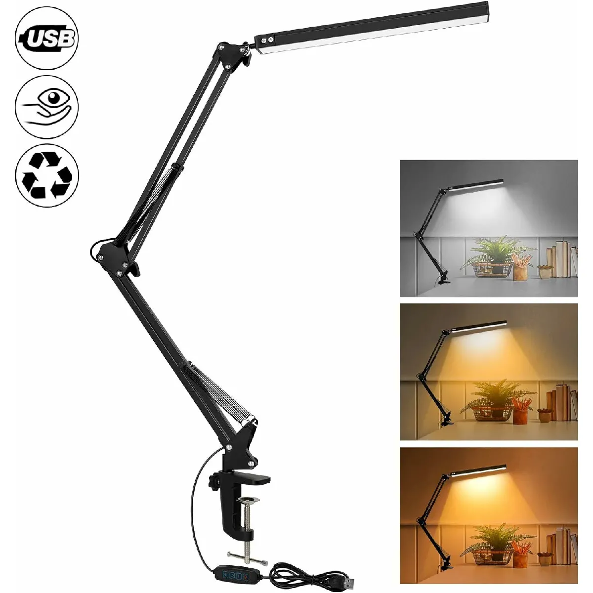 Vendos85 Lampe de bureau LED – Noir Vendos85 Lampe de bureau LED – Noir