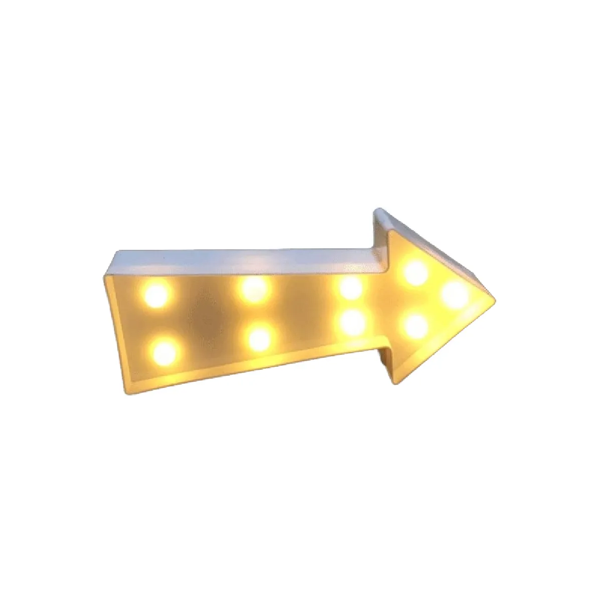 Yonis lampe décorative flèche - Jaune