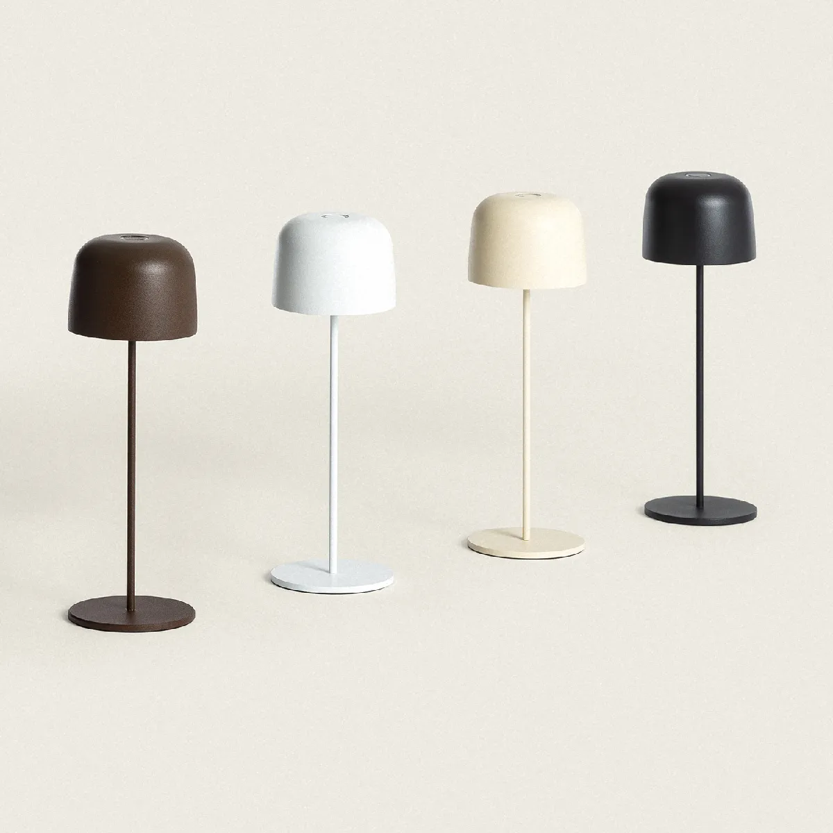 Ledkia Lampe LED à poser Wink - Blanc Ledkia Lampe LED à poser Wink - Blanc