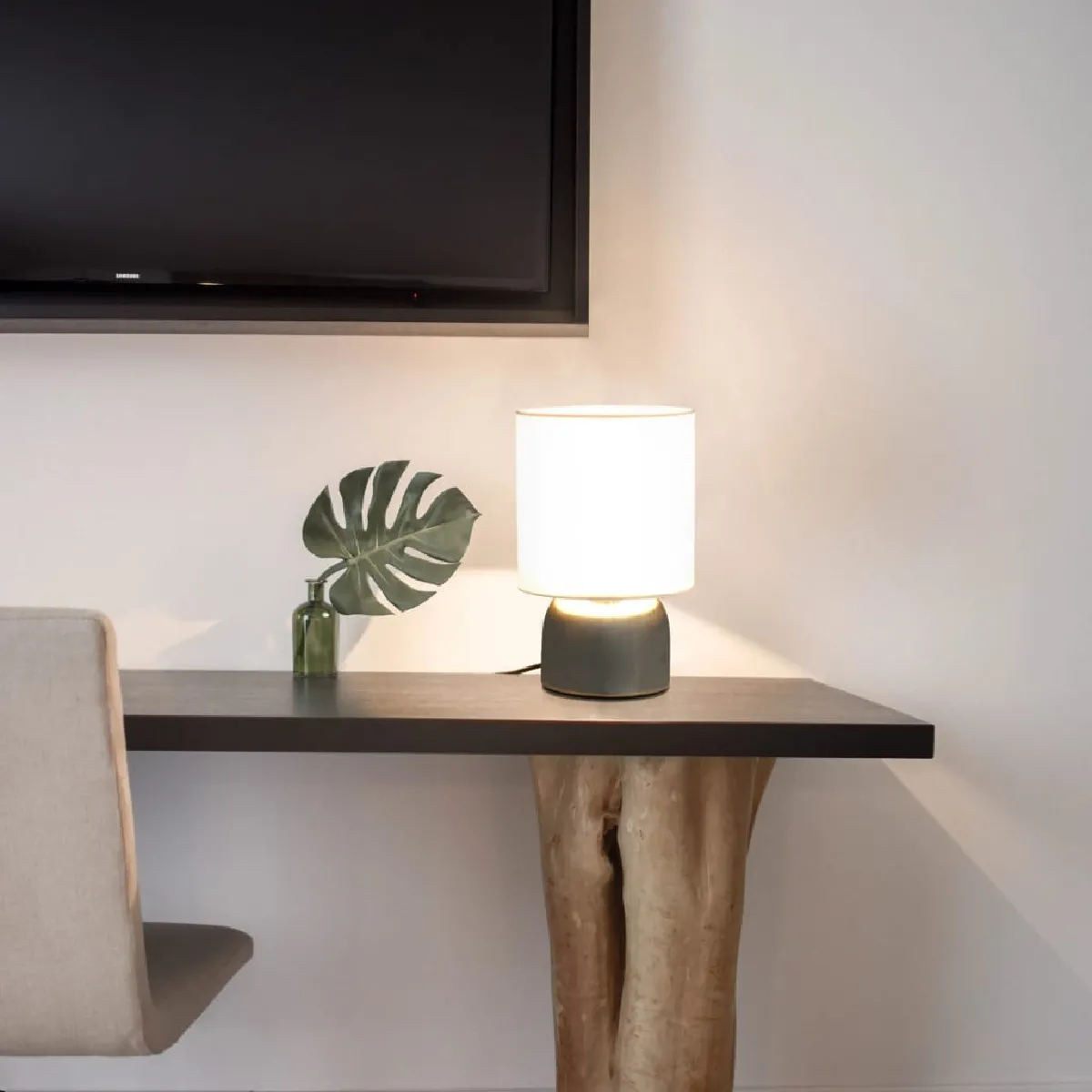 vidaXL Lampe de table 2 pièces
