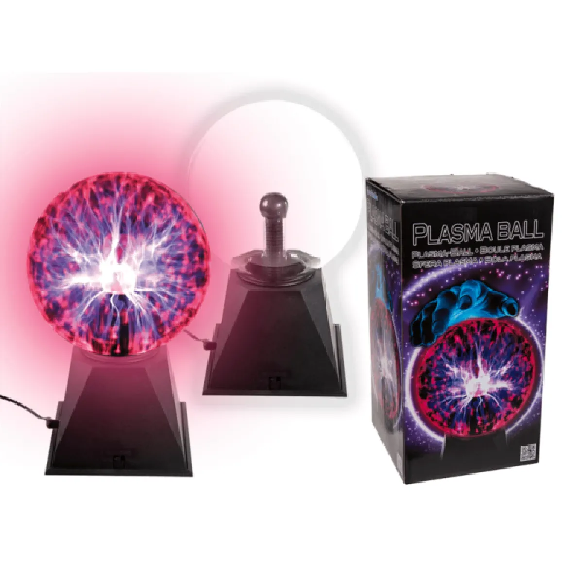 Magneticland Lampe boule plasma - Multicolore