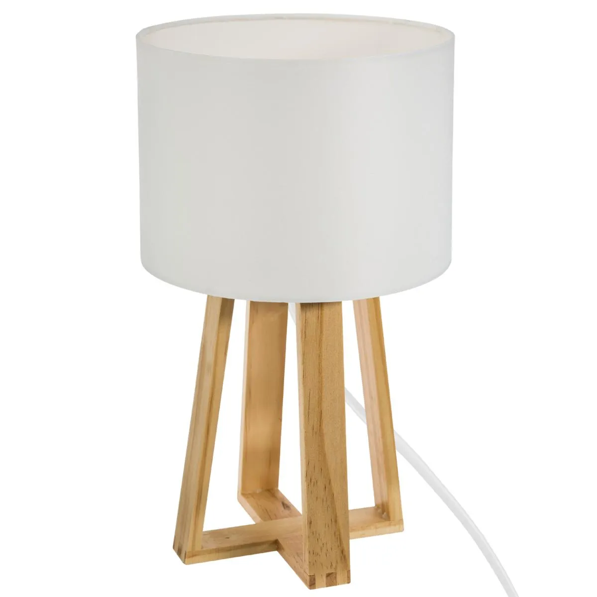 Atmosphera Lampe à poser Molu - Blanc