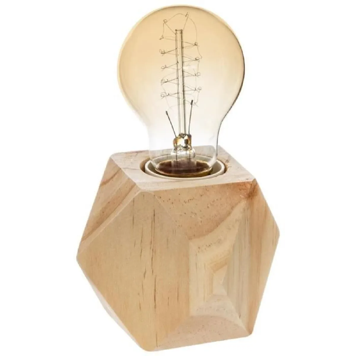 Atmosphera Beige Lampe À Poser Bahia