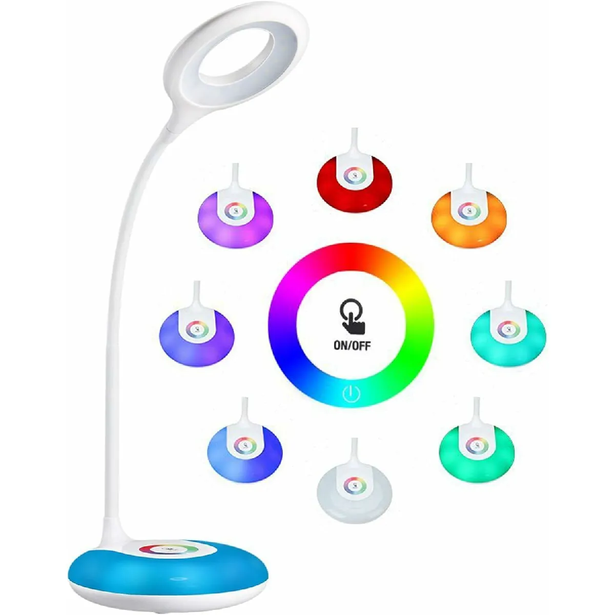 Vendos85 Lampe de bureau LED - Blanc