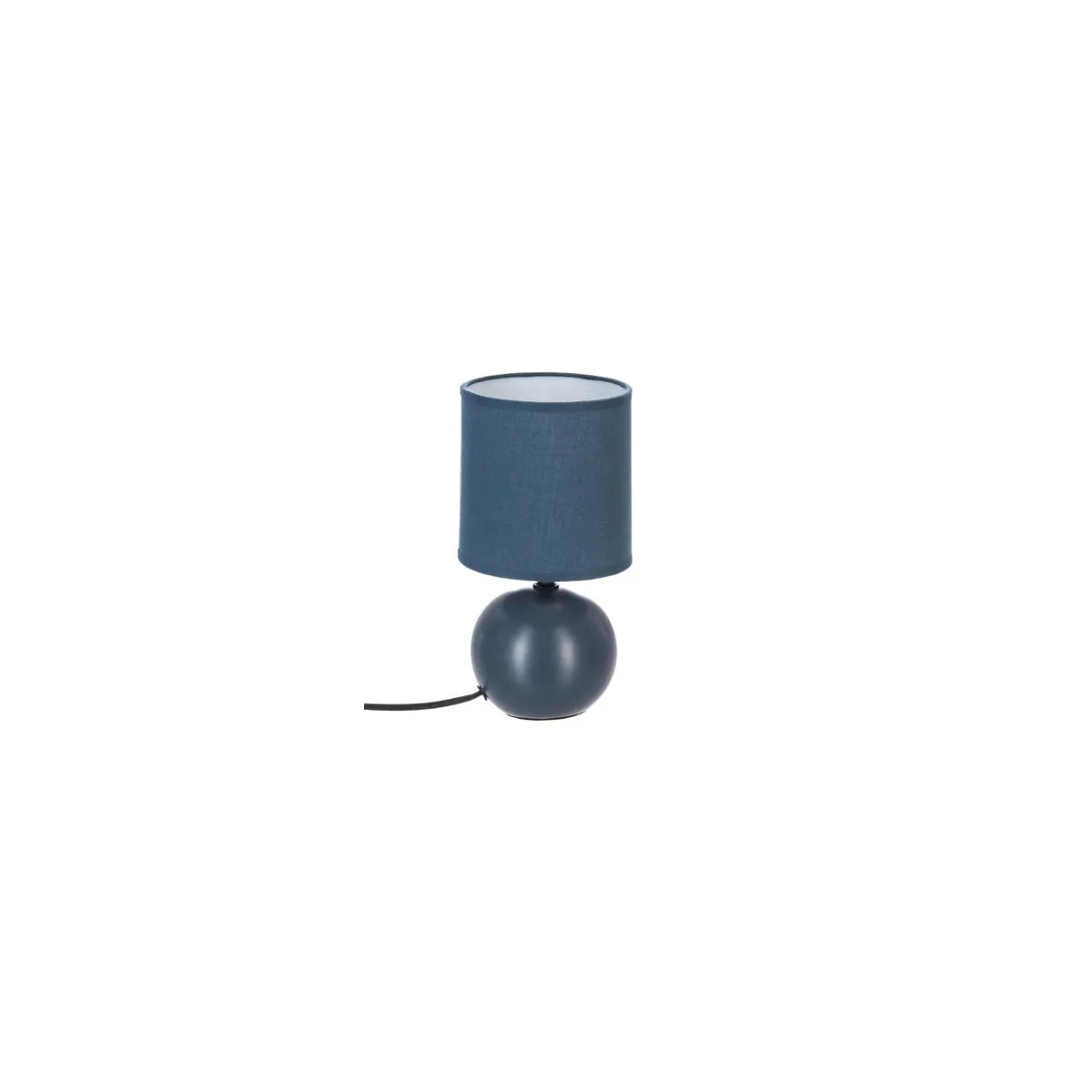 Atmosphera Lampe de chevet boule - Bleu Atmosphera Lampe de chevet boule - Bleu
