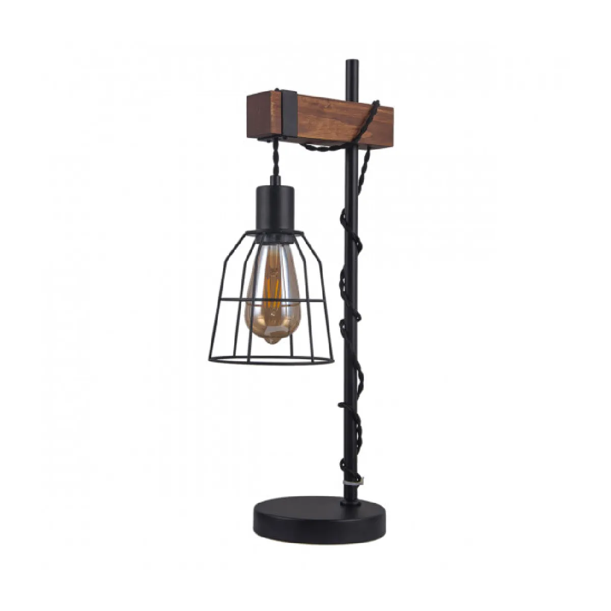 Italux Lampe de bureau Reda - Noir mat