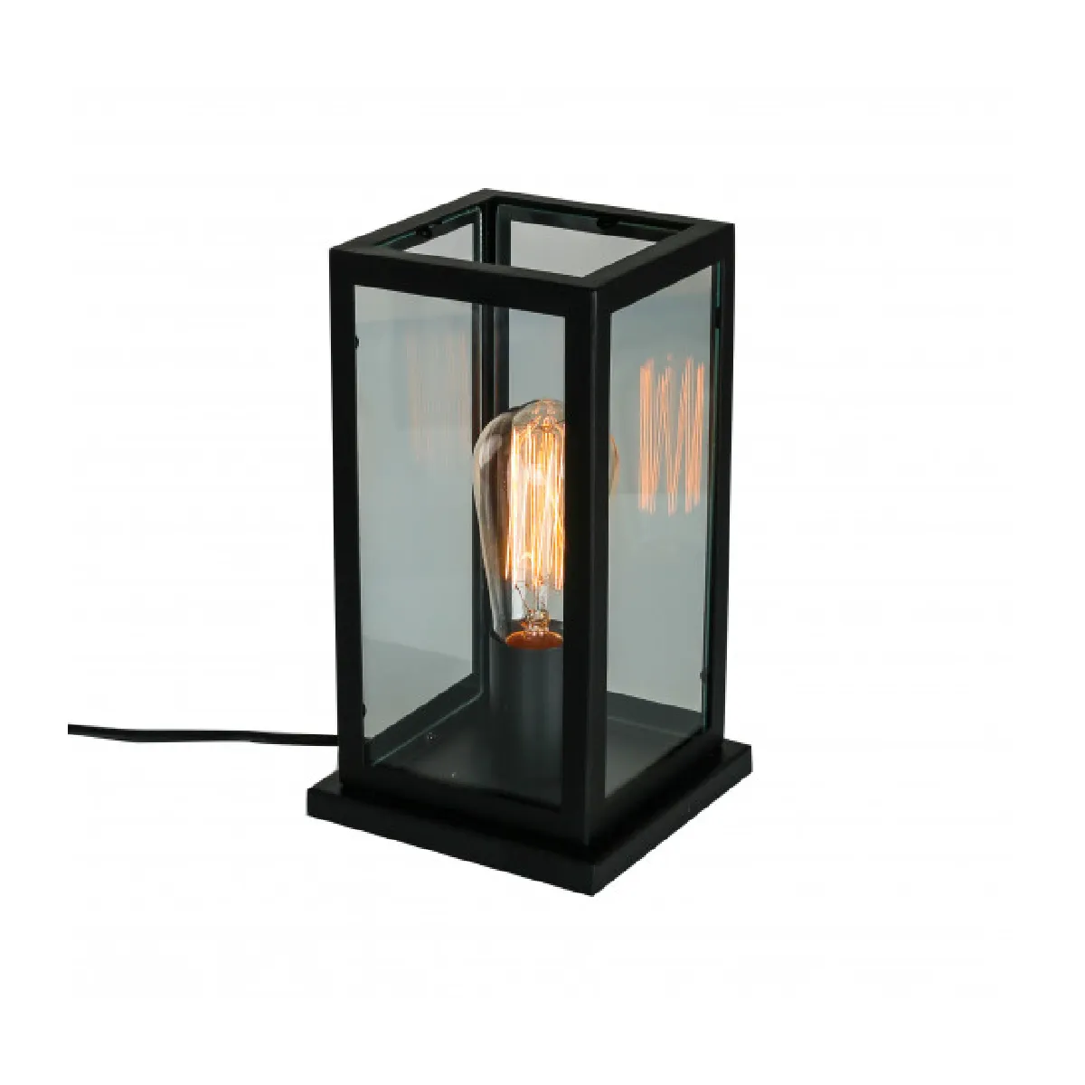 Italux Lampe de bureau Laverno - Noir mat