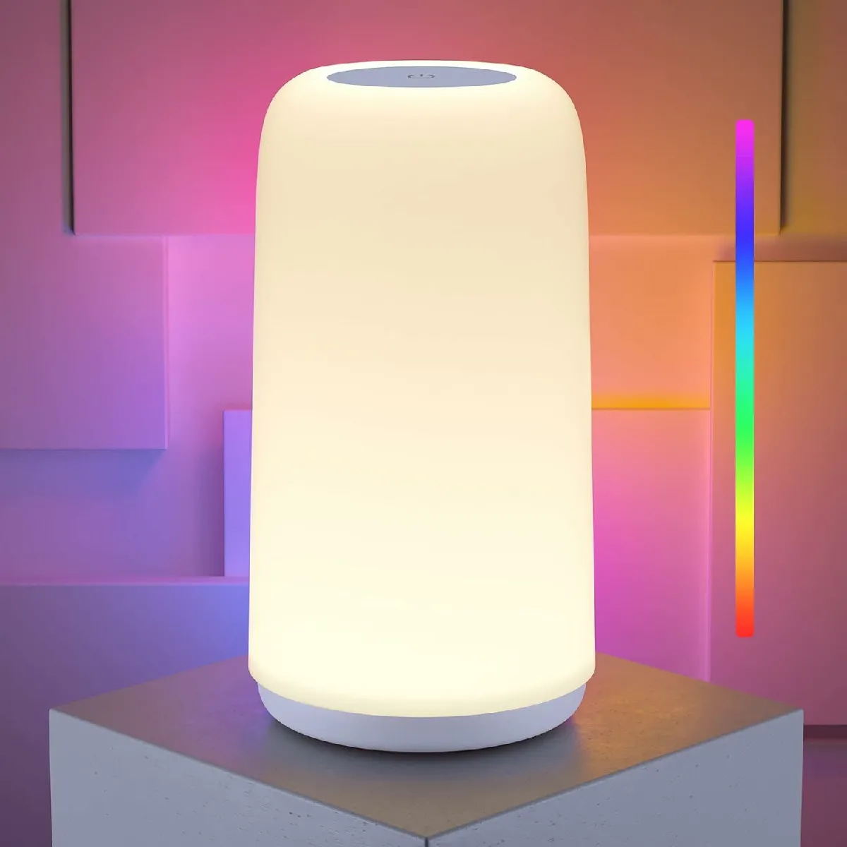 Vendos85 Lampe de bureau tactile - Blanc Vendos85 Lampe de bureau tactile - Blanc