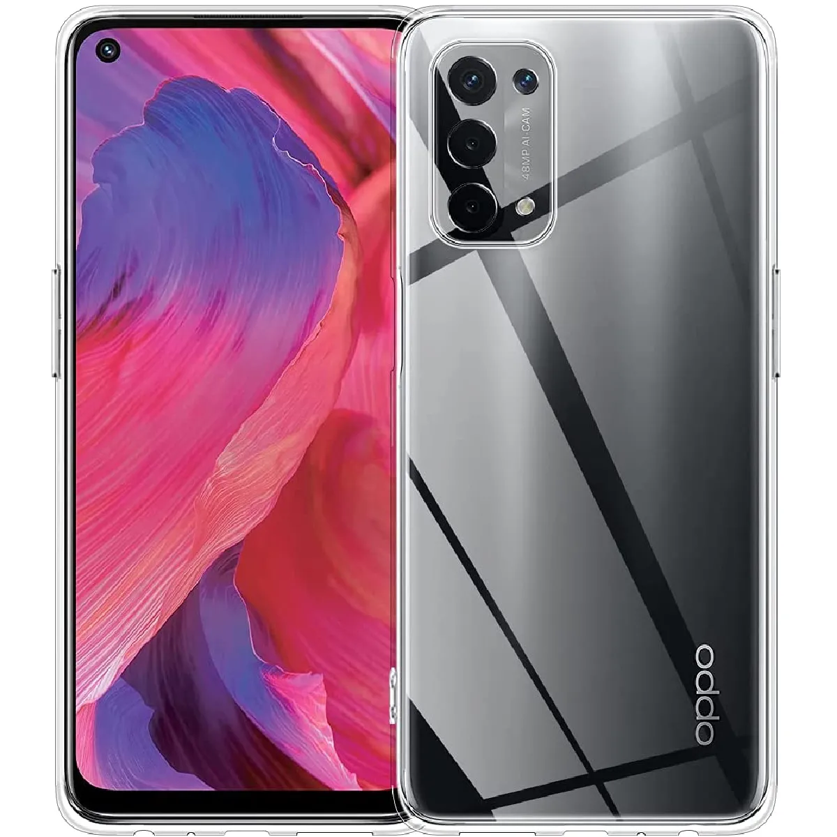 Xeptio Oppo A54 5G Coque Tpu Transparente - Neuf - Image 2