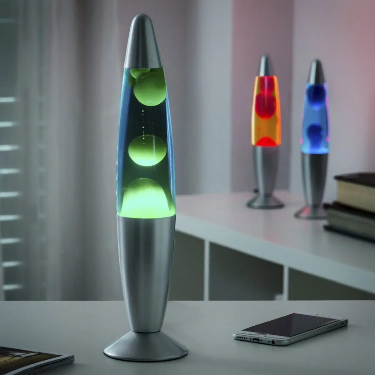Innovagoods Lampe à lave Magla - Rouge