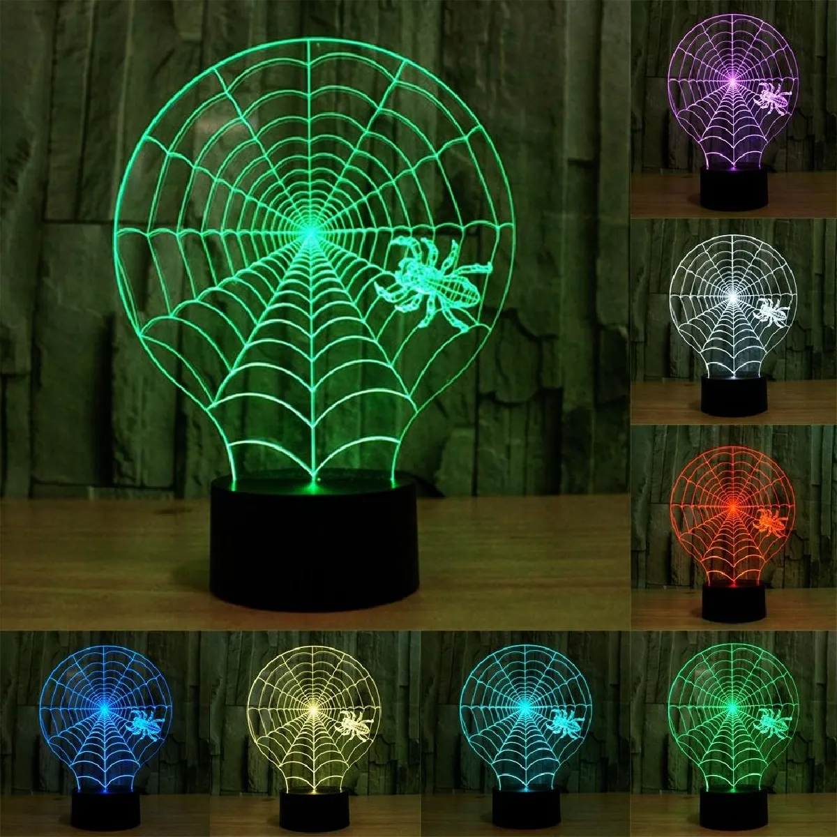 Lampe LED 3D
