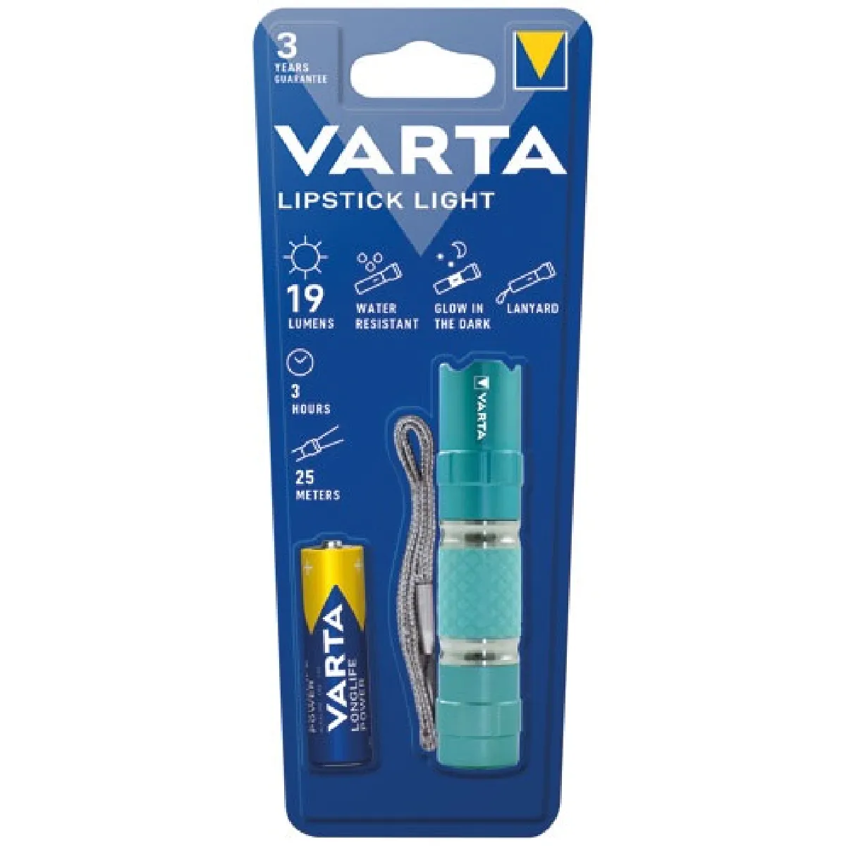 Varta Lipstik Lampe torche universelle LED - vue 2