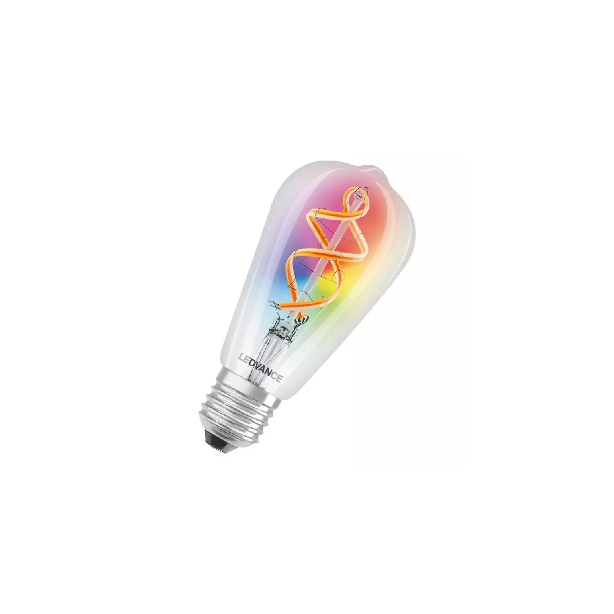 Ledvance Ampoule Connectée Smart+ Wifi Edison Fil 30W E27 - Couleur Changeante