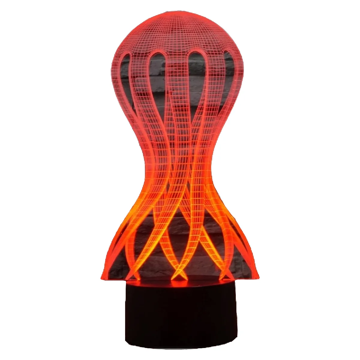 Lampe 3D - vue 1