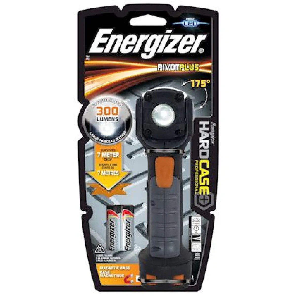 Torche LED Hard Case Pro Pivot Plus 300 lumens - vue 2