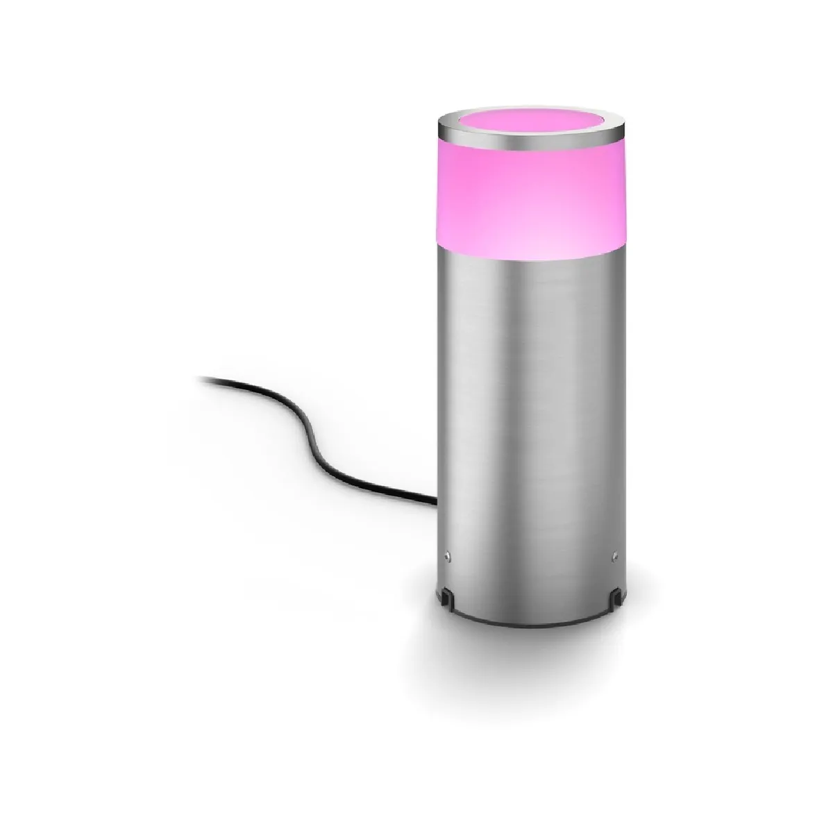 Bolardo extérieur Philips Hue White and Color ambiance Calla acier inoxydable - Image 3