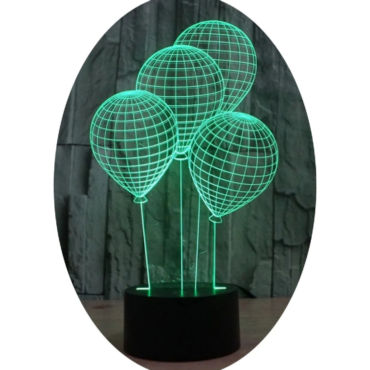 Lampe LED 3D - vue 6