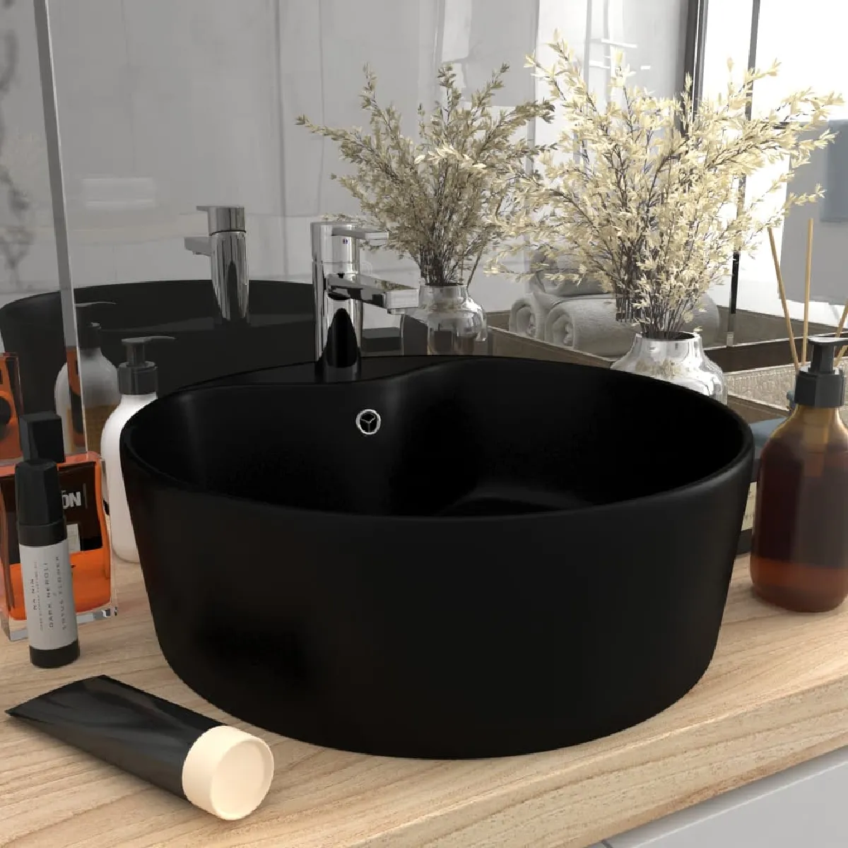 Lavabo vidaXL Ø 36 x 13 cm