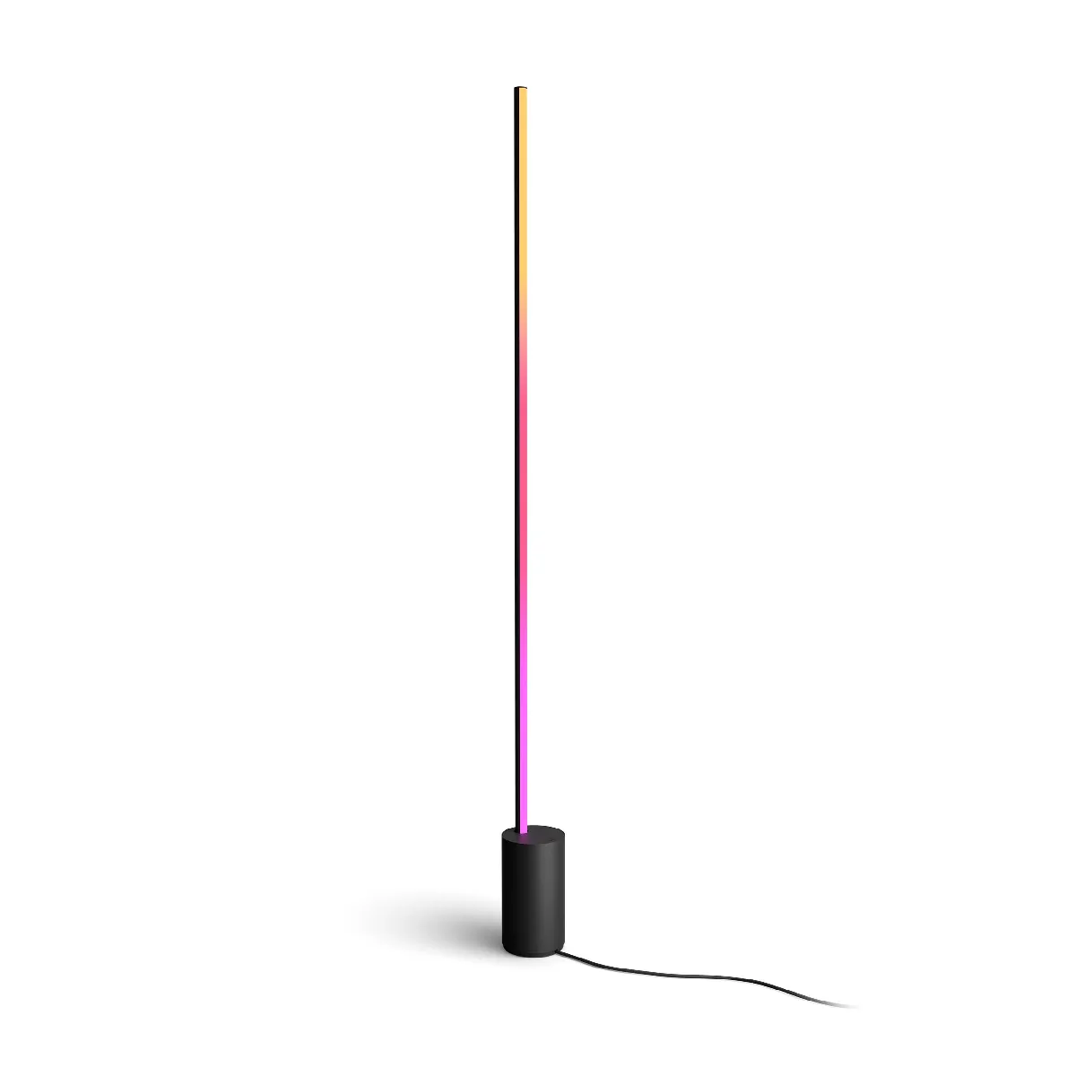 Philips Lampe LED à poser White & Color Ambiance - Gradiant Signe table - Noir Philips Lampe LED à poser White & Color Ambiance - Gradiant Signe table - Noir
