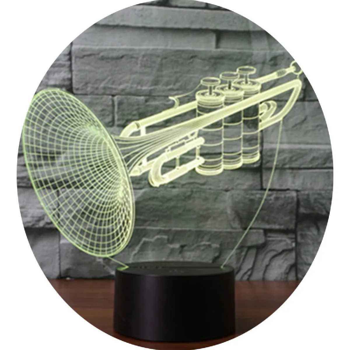 Lampe LED 3D - vue 7