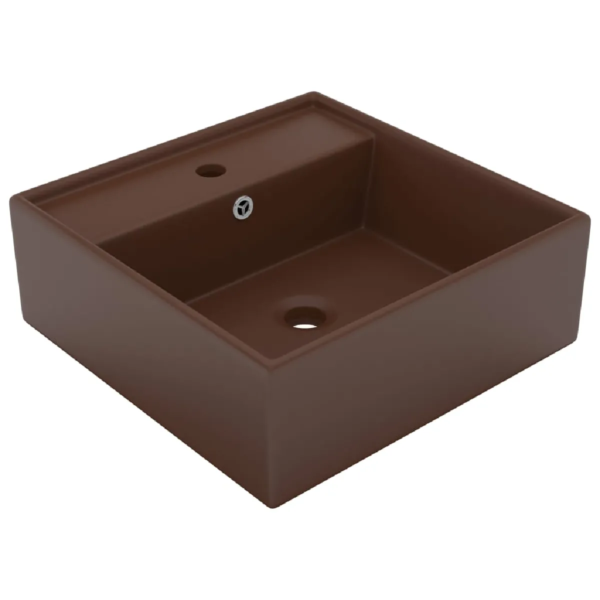 vidaXL Lavabo carré 41x41 cm - vue 2