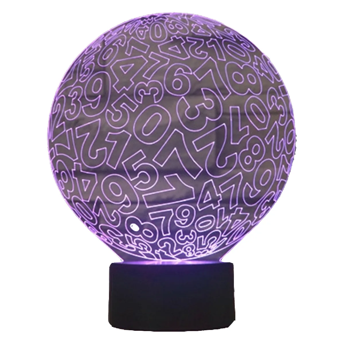 Lampe 3D - vue 2