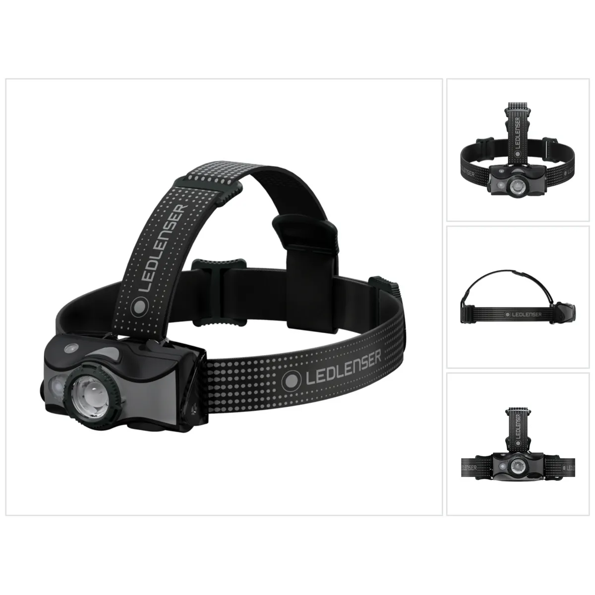 Ledlenser MH7 Lampe Frontale - Noir/Gris
