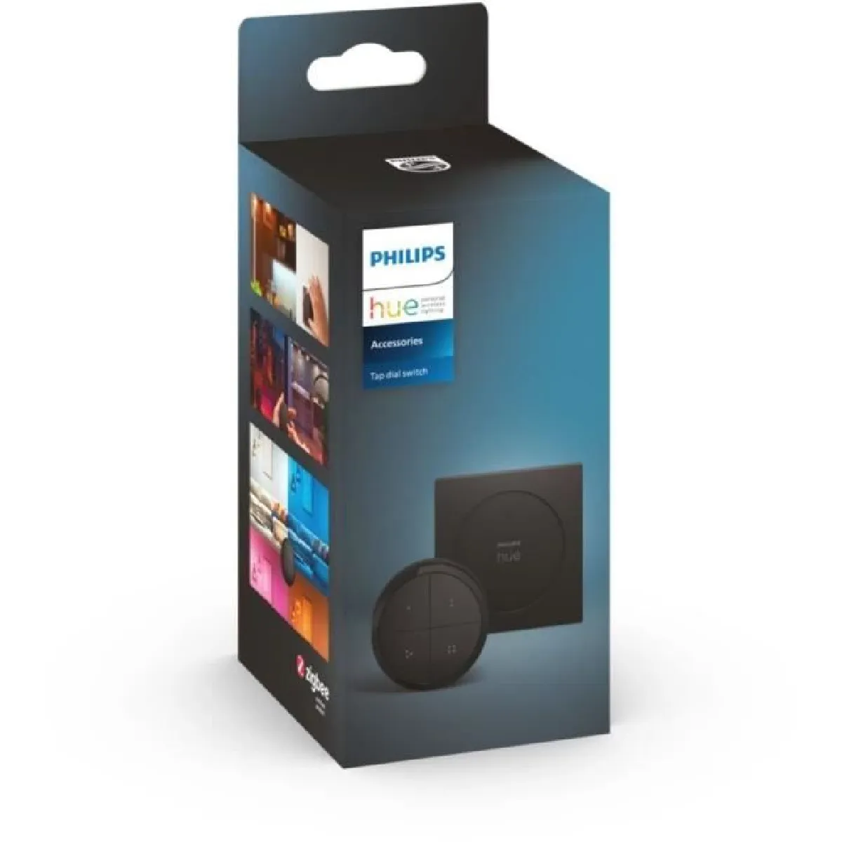 Philips Hue Noir/Blanc Commutateur Sans Fil Hue Tap Dial Switch Eu Black - Image 6