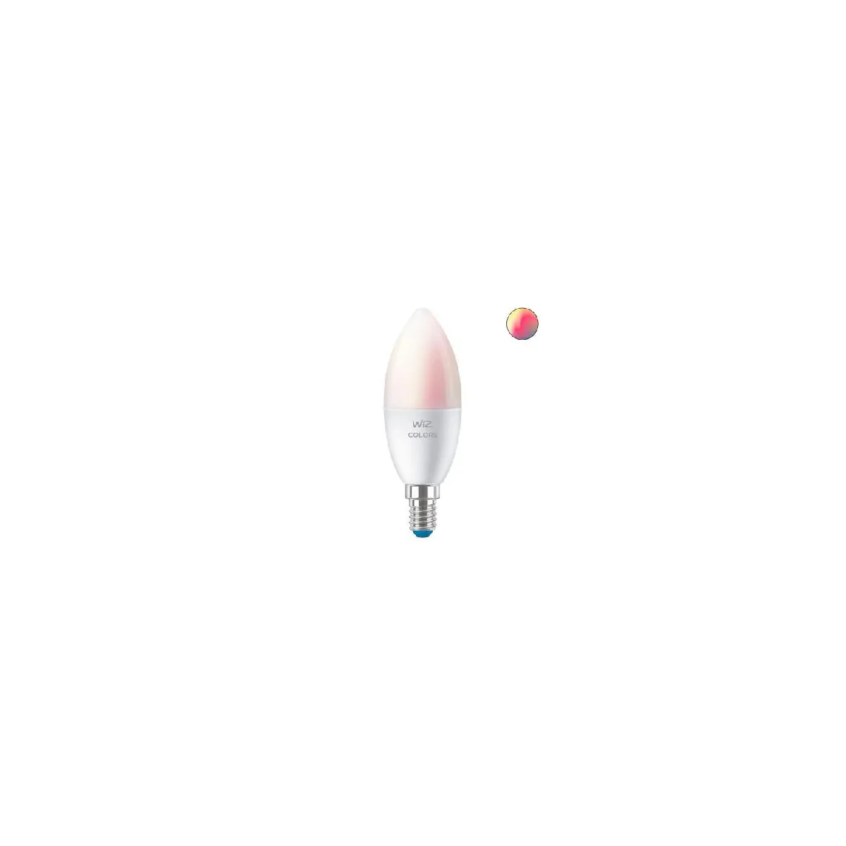 Ledkia Led Connectée Wiz Flamme E14 Couleur 40W