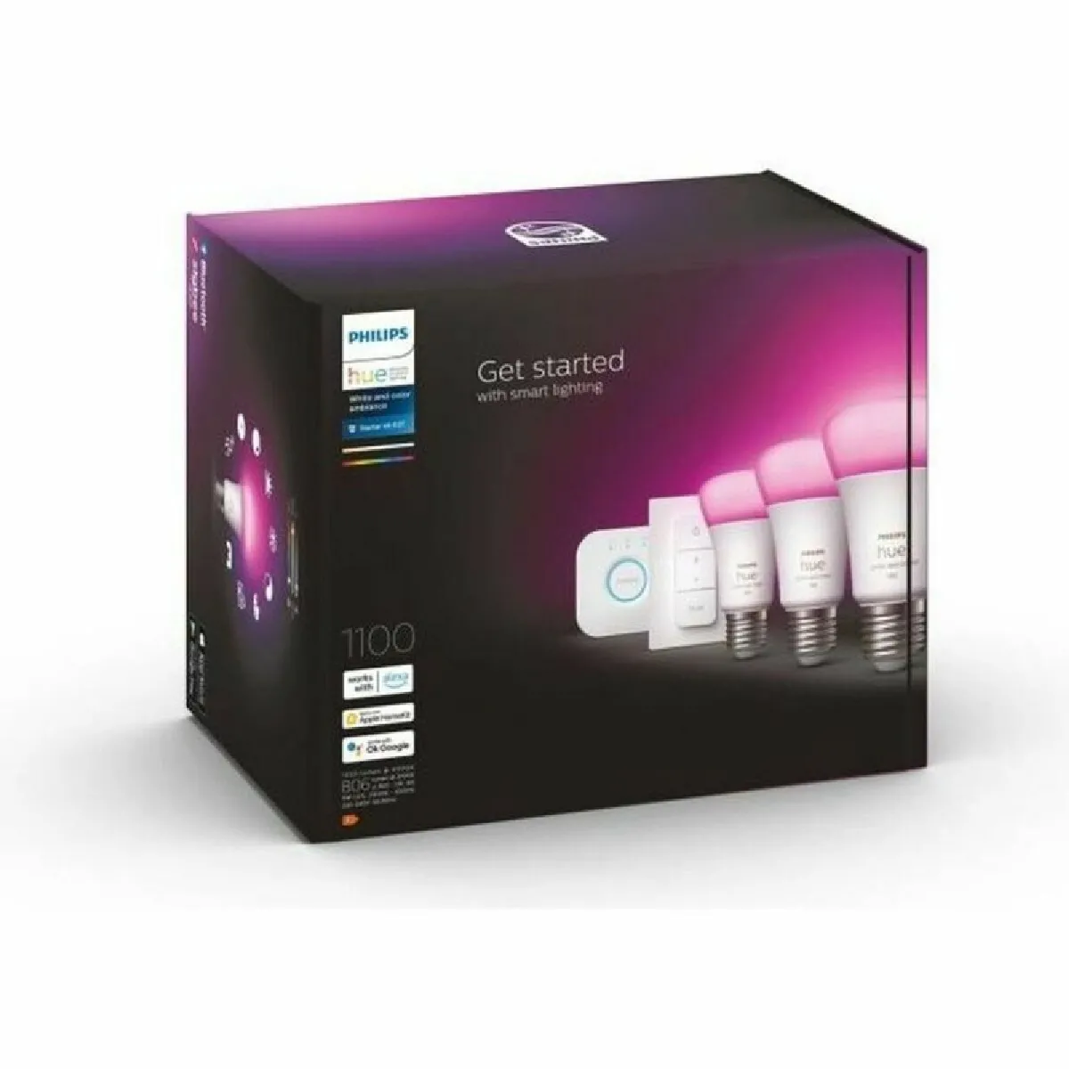 Pack PHILIPS Hue W&CA de démarrage E27 x3 - vue 9