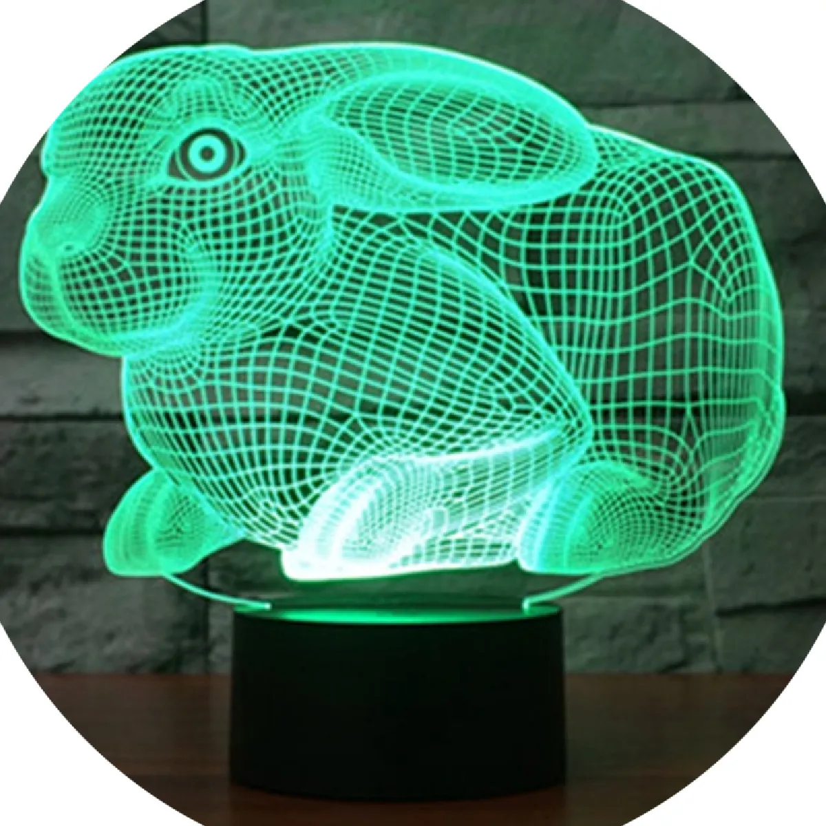Lampe LED 3D - vue 8