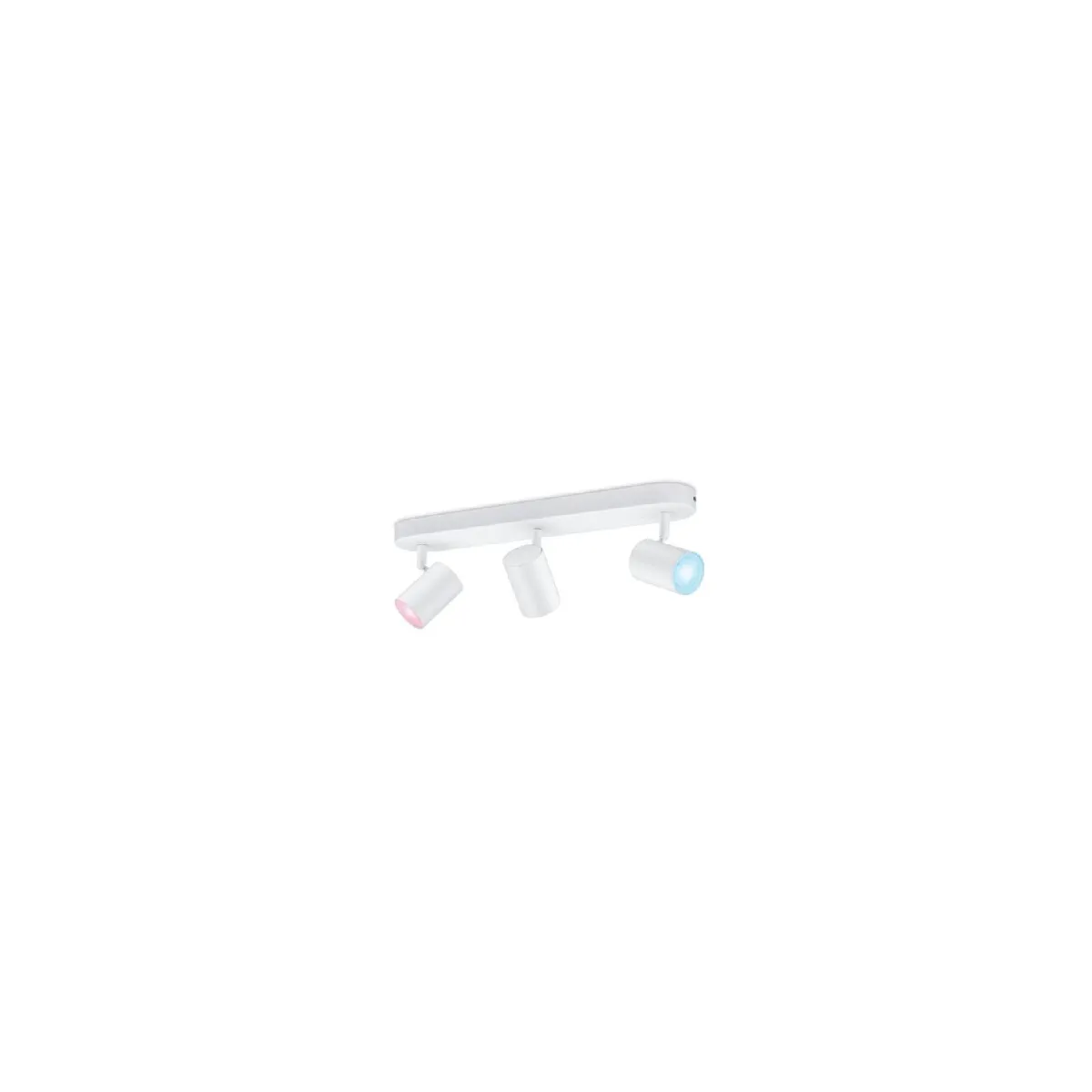Plafonnier LED Dimmable CCT Smart WiFi+Bluetooth Trois Spots WiZ Imageo