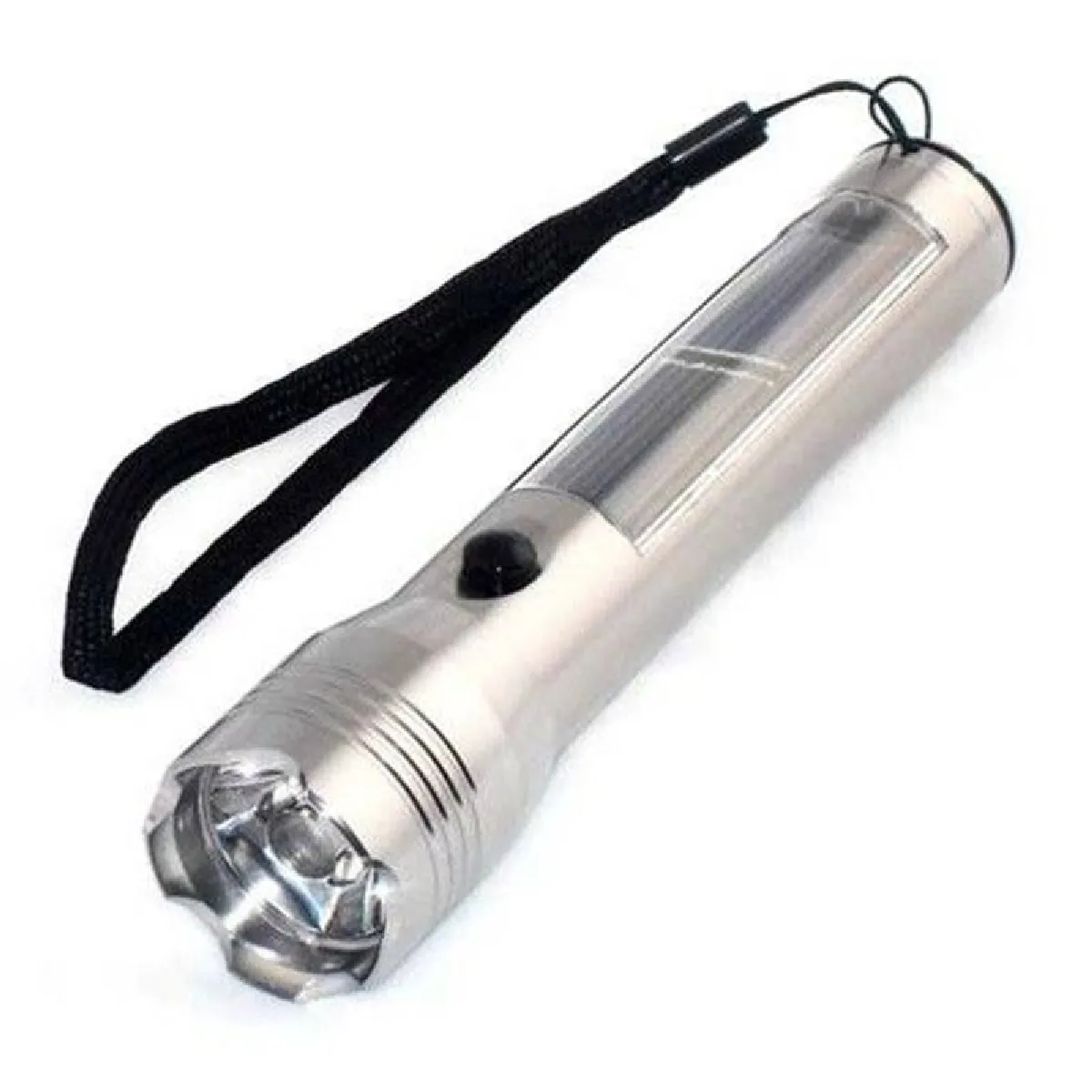 Lampe Torche Flash Solaire - Aluminium