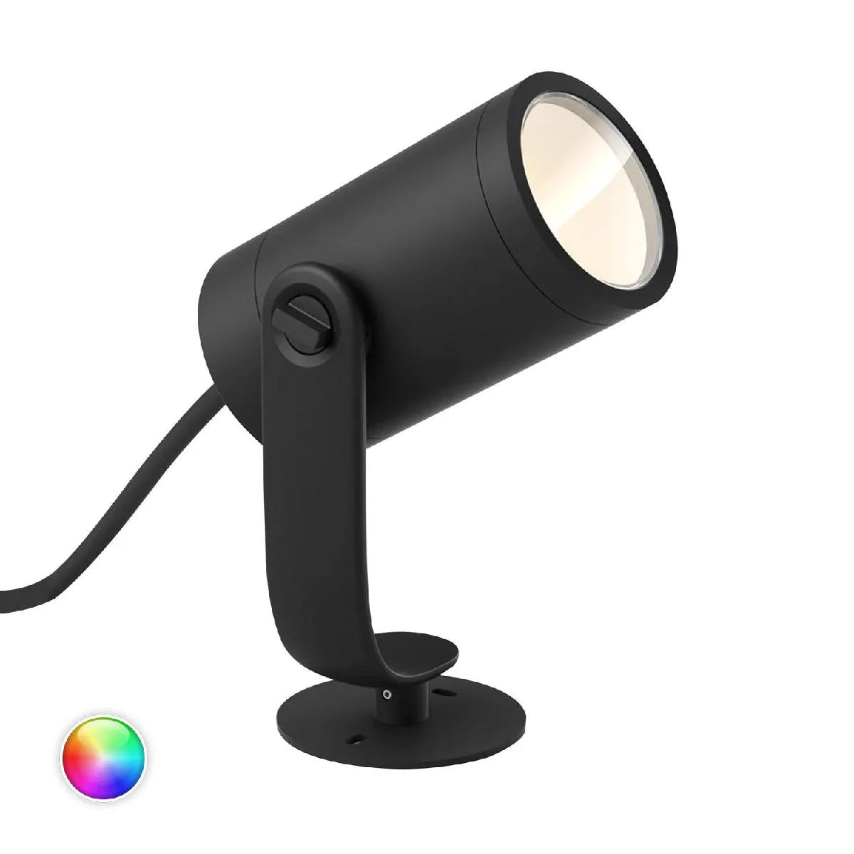 Philips Hue Spot D'extérieur Connecté Lily - Kit D'extension - White & Color Ambiance - 8W 24V