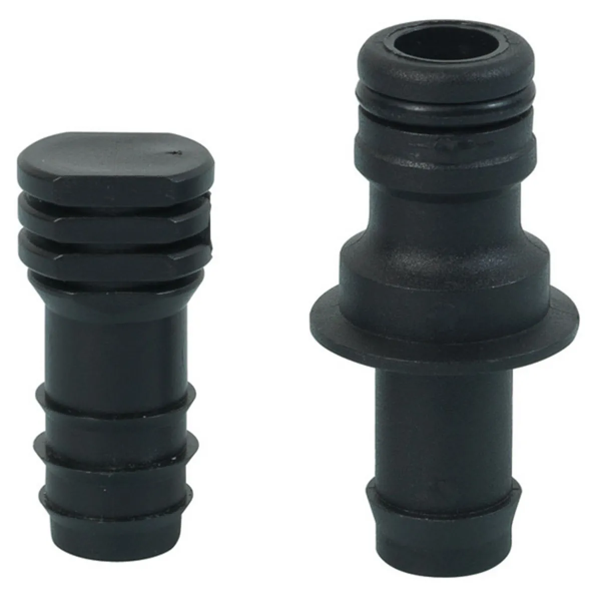 Kit bouchon+rapide cannelé tuyau 12 515 mm - vue 2