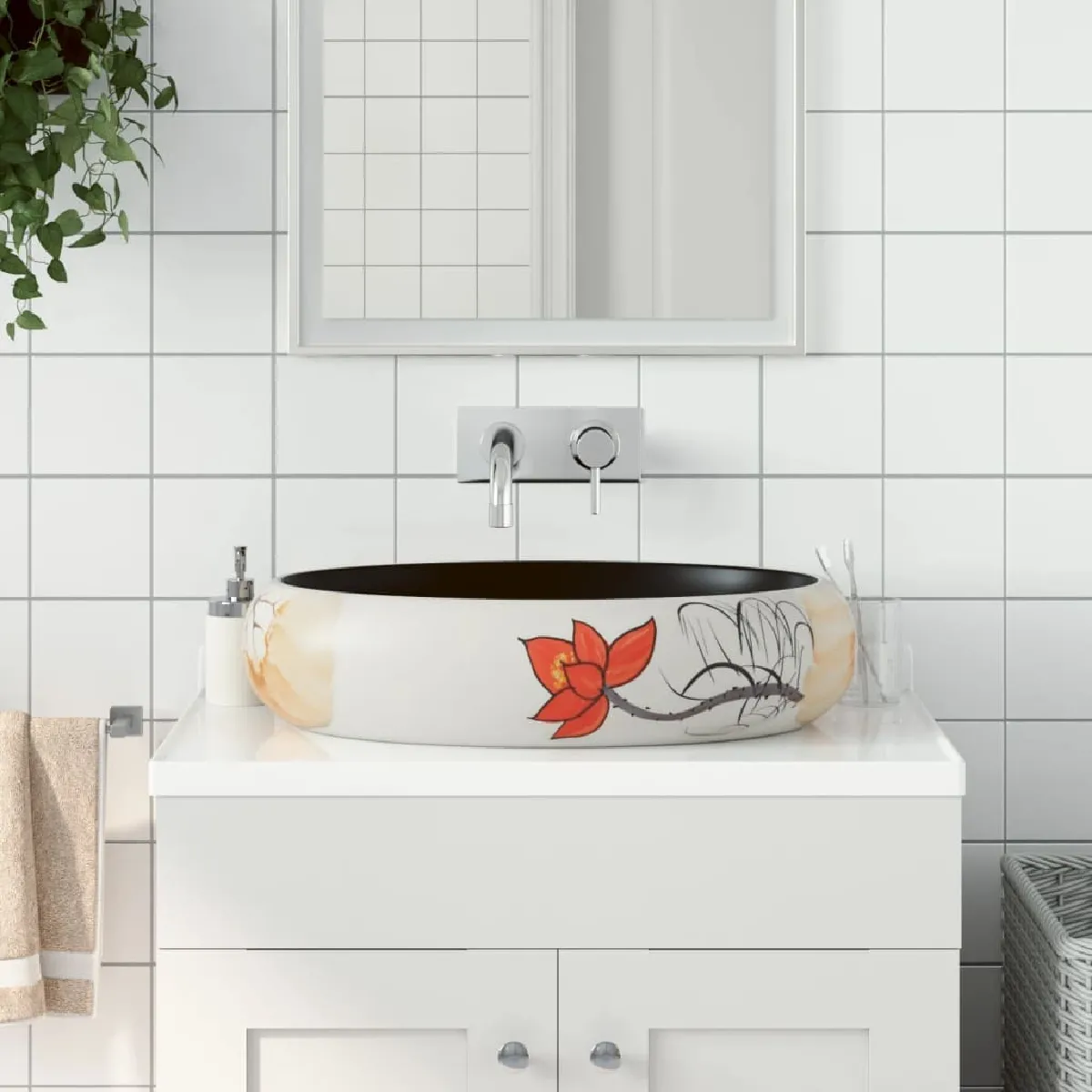 vidaXL Lavabo d'Angle - vue 8