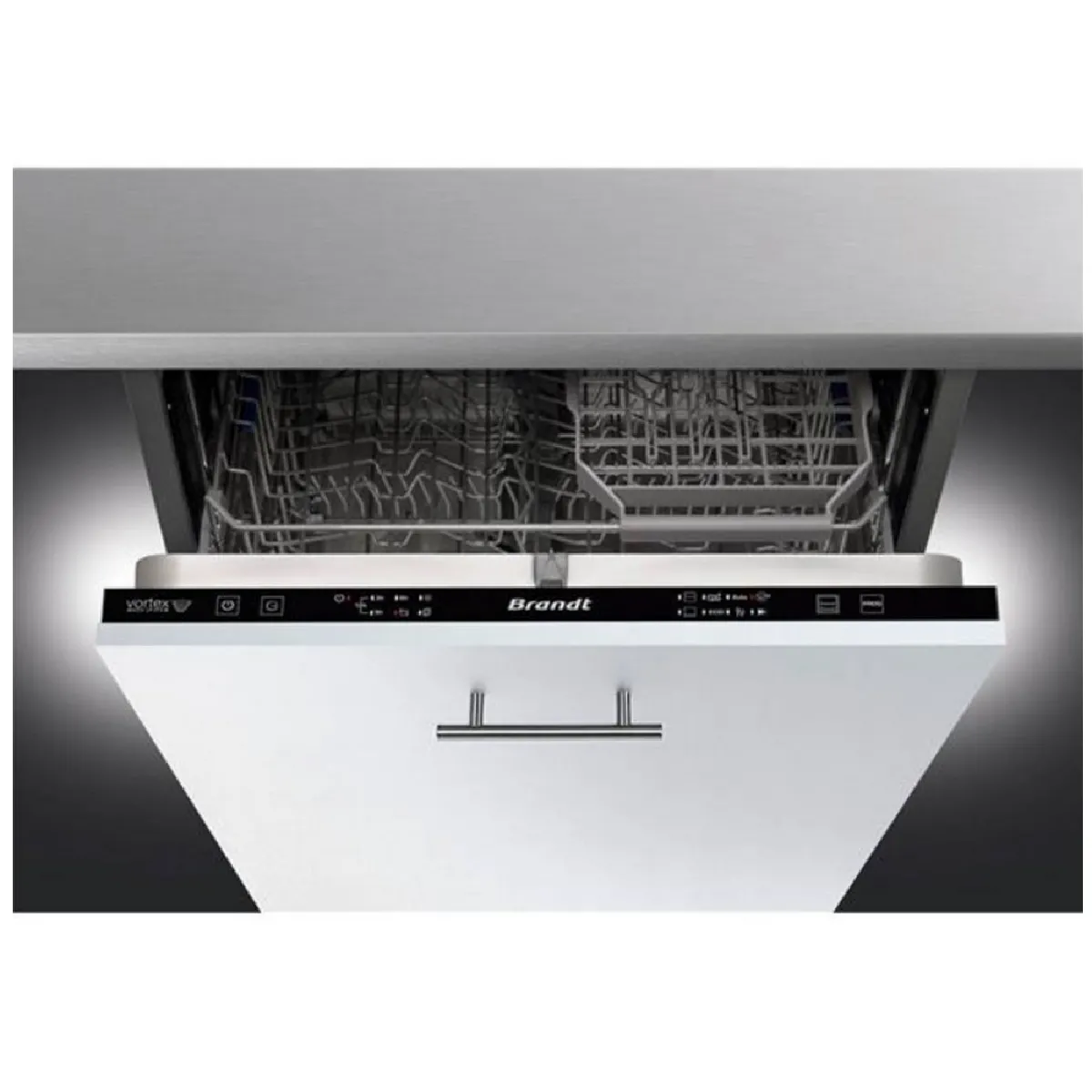 BRANDT Lave vaisselle 14 couverts 44 dB Tout intégrable BDJ424VLB