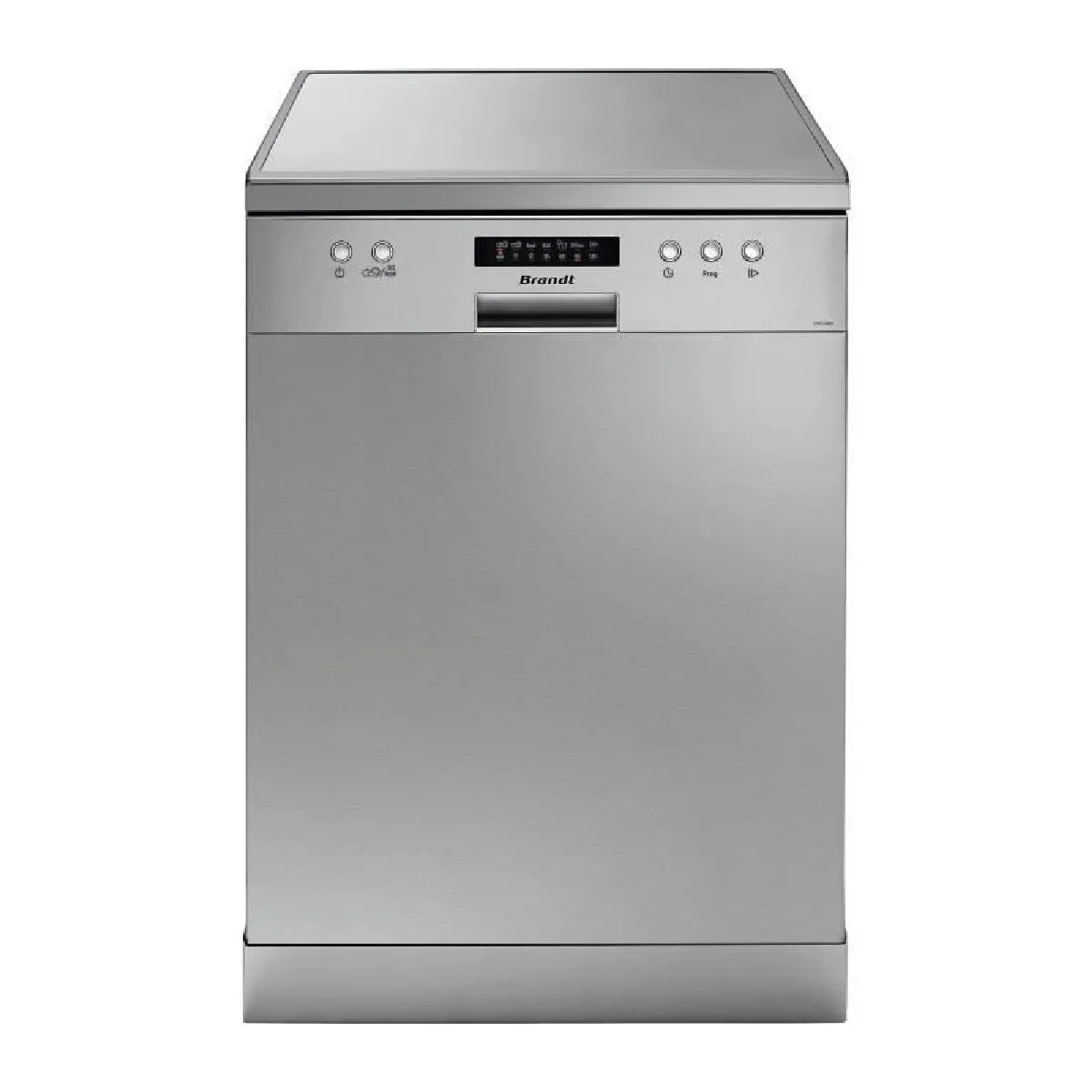 BRANDT  LVC128S - Lave-vaisselle - hauteur : 81.5 cm - argent