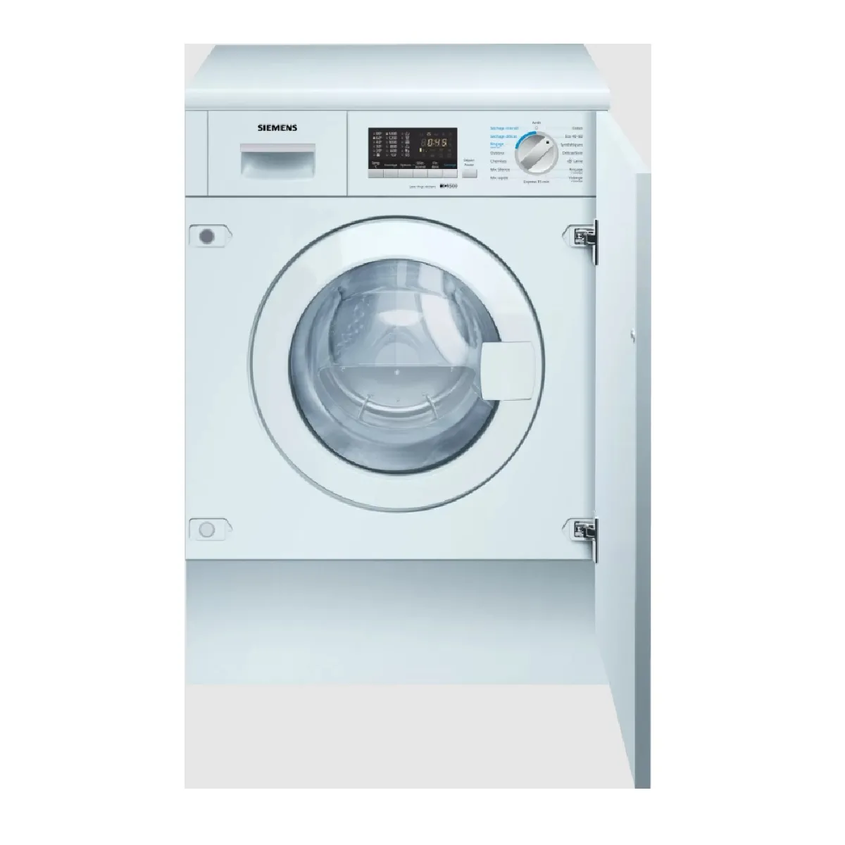 SIEMENS Lave linge séchant Tout intégrable 74 kg essorage 1400 trmn WK14D543FR - vue 2