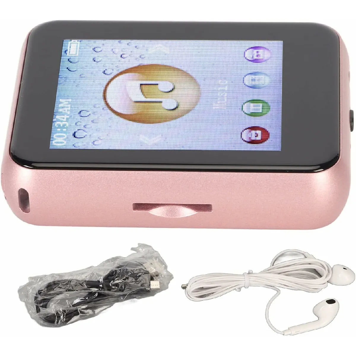 Vendos85 Rose Lecteur Mp3 Bluetooth - Or