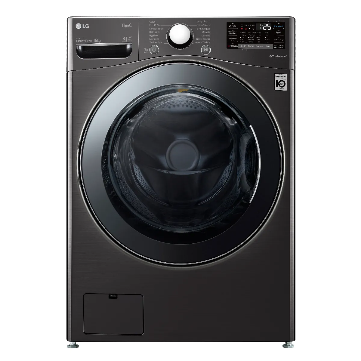 Lave linge hublot 15kg LG F51P12B - vue 2