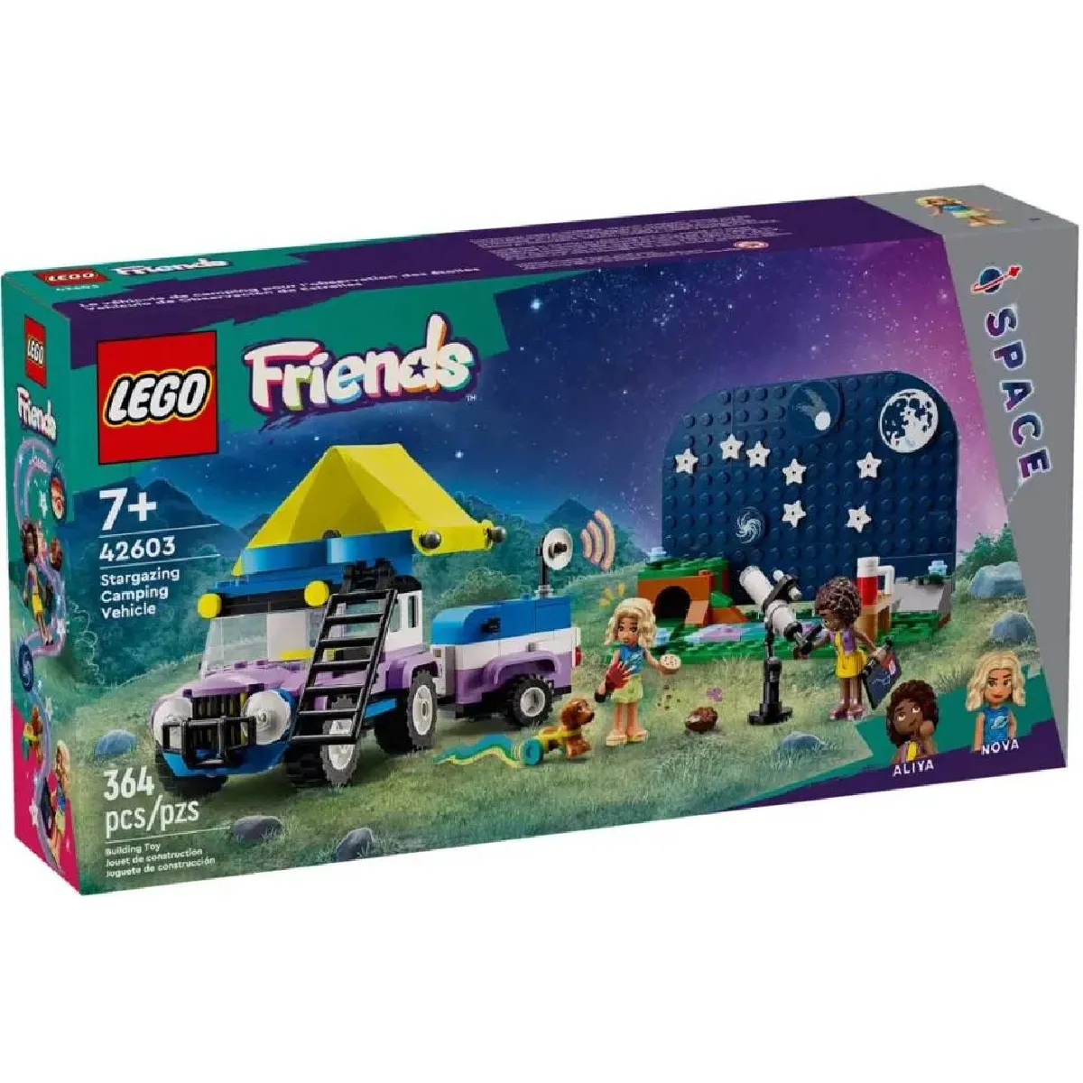 Lego Friends Le Camping car D?observation Des Étoiles 42603 Lego - vue 3