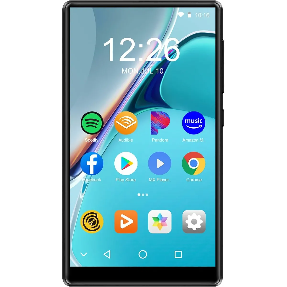 Vendos85 Noir Lecteur Mp3 De 4,7 Pouce Bluetooth 80Go Aq0926 - Image 2