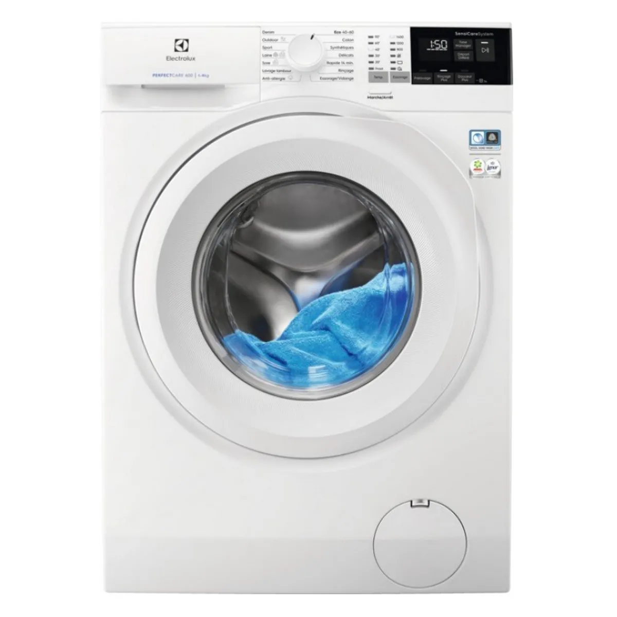 ELECTROLUX Lave linge frontal 60 cm 9 kg essorage 1400 trmn EW6F4109RA