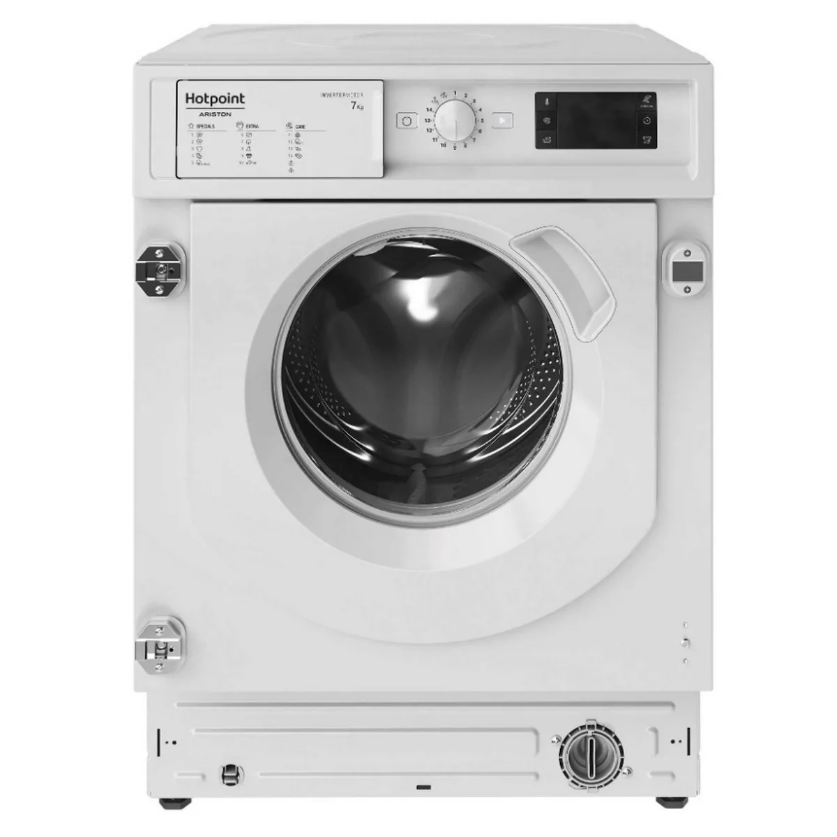 Lave linge hublot encastrable HOTPOINT BIWMHG71483EU MyTime 7 kg Induction L60cm 1400 trsmin - vue 2