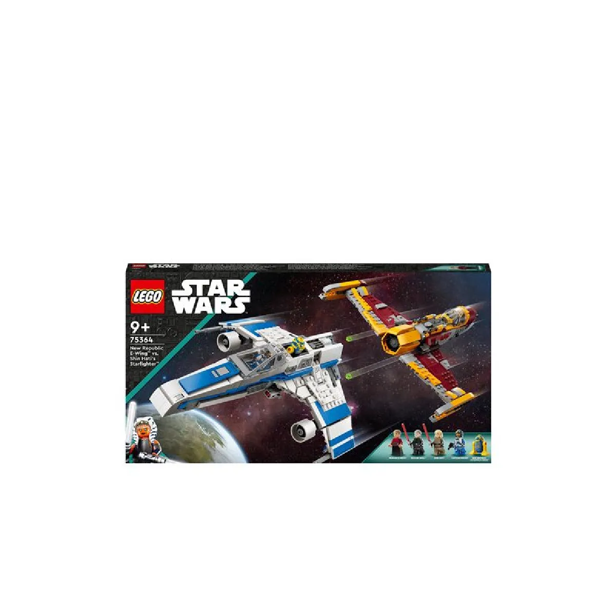 LEGO Star Wars 75364 L'E-wing de la Nouvelle République contre le chasseur de Shin Hati