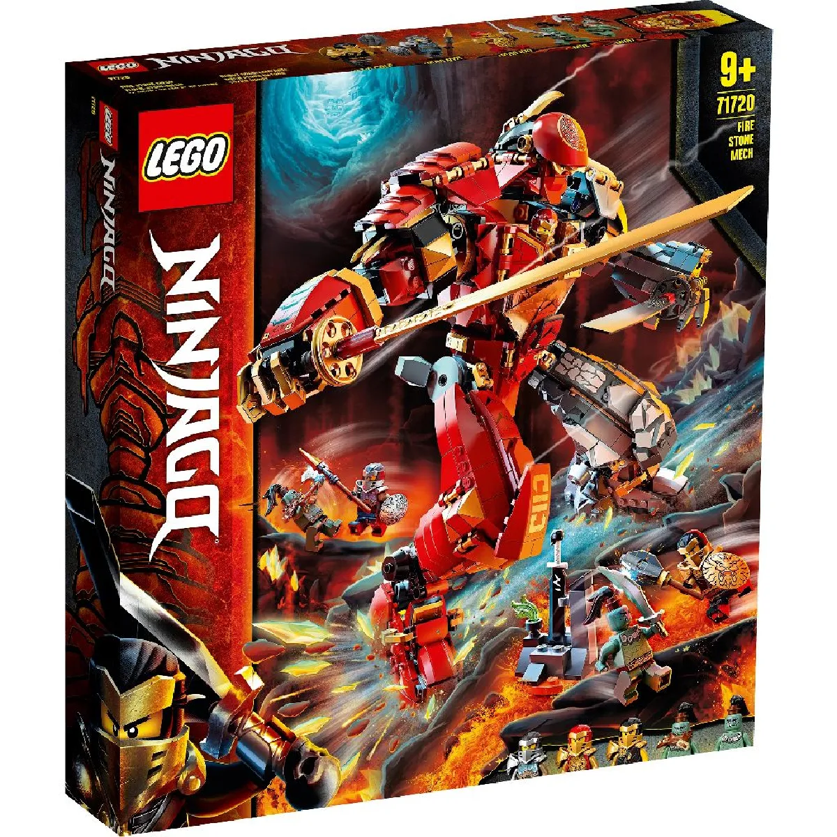 Lego Ninjago Lego® Ninjago® 71720 Le Robot De Feu Et De Pierre - Image 4