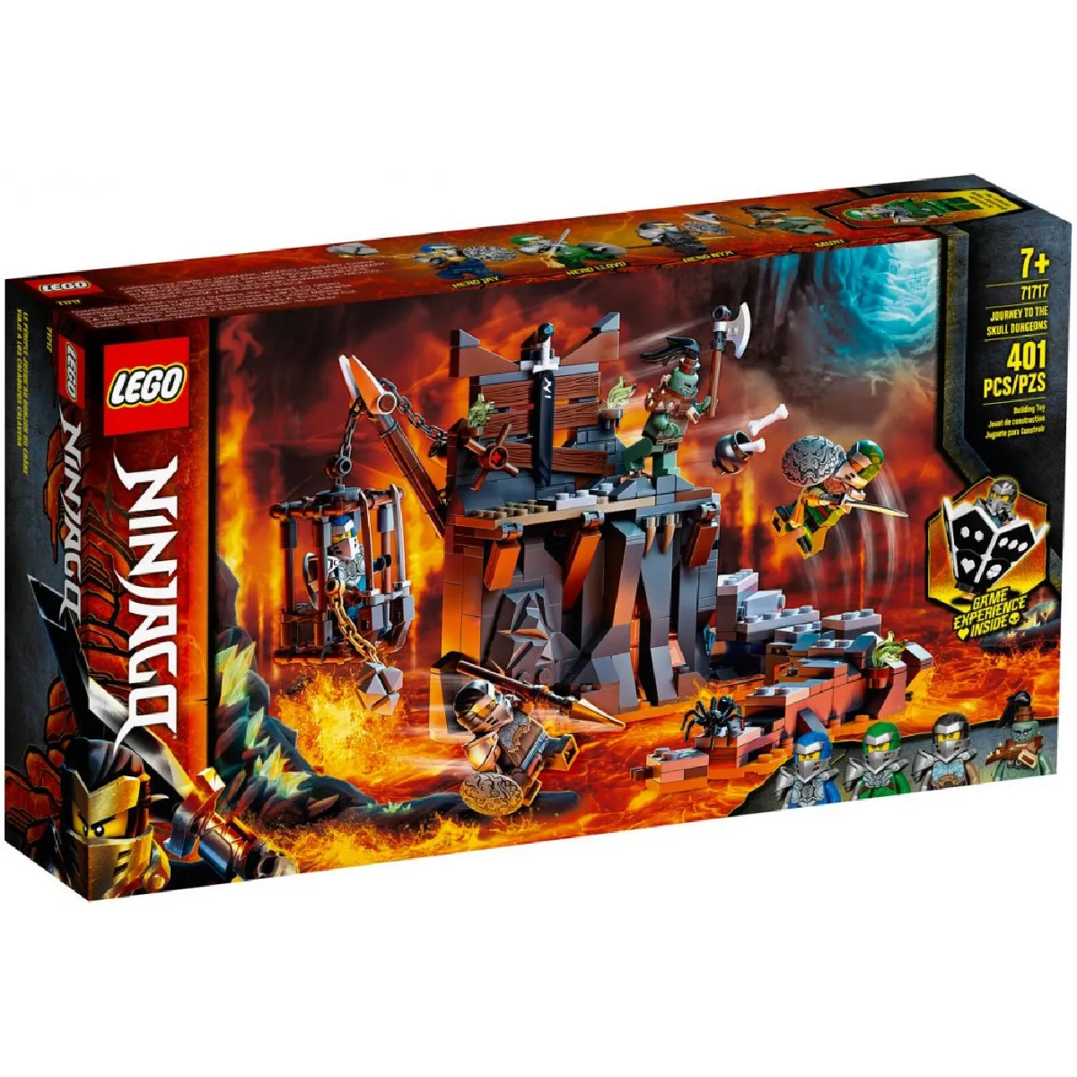 LEGO NINJAGO 71717 Le donjon du Crâne