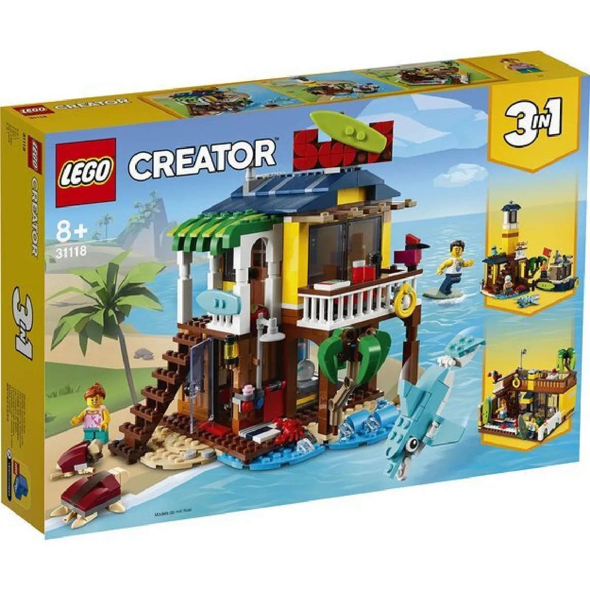 LEGO Creator Maison sur la Plage du Surfeur 31118