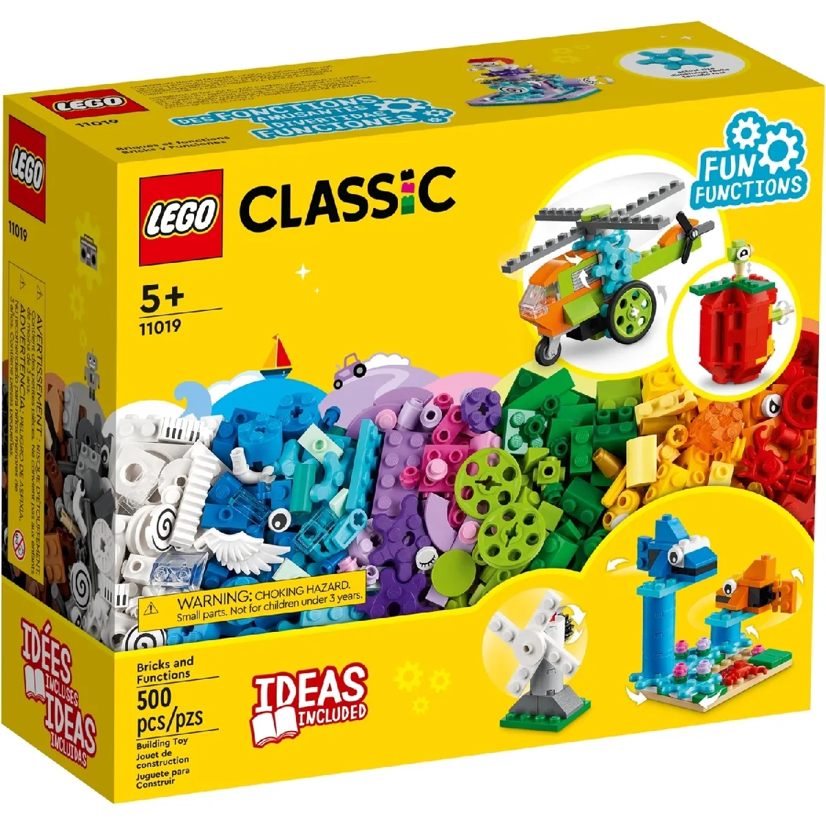 LEGO Classic Briques et Fonctionnalités 11019